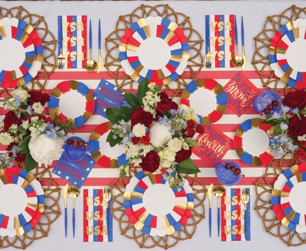 Modern Patriotic Dinner Plates 8pk For Cheap - Image 5