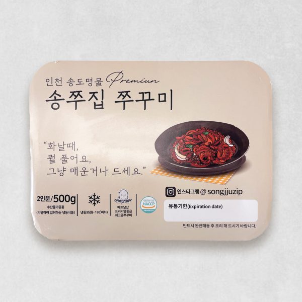 [꽃마Fresh] 송쭈집 쭈꾸미 (500g) Hot on Sale - Image 5