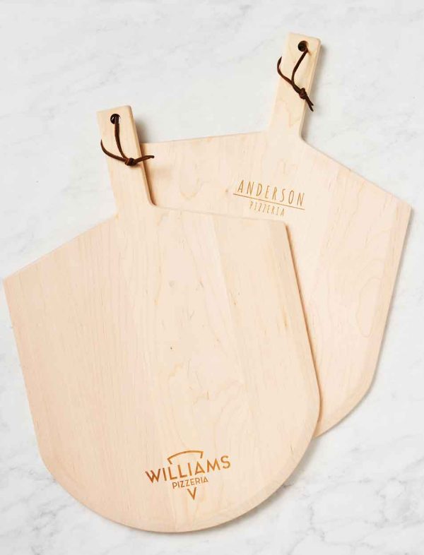 Personalized Maple Wood Pizza Peel 14 x 21  Discount - Image 2