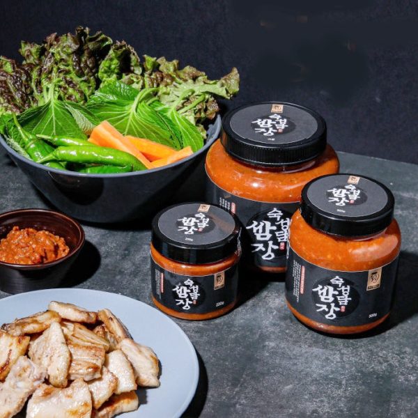 숙성담 - 프리미엄 숙성 쌈장 600g  유통기한 : 2025년 12월 1일 For Discount