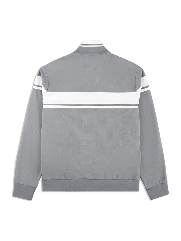 Damarindo Track Jacket Archivio- Sleet  White For Sale - Image 5