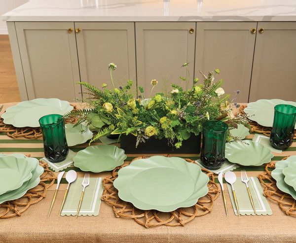 Simply Eco Compostable Table Setting - Sage For Cheap - Image 4
