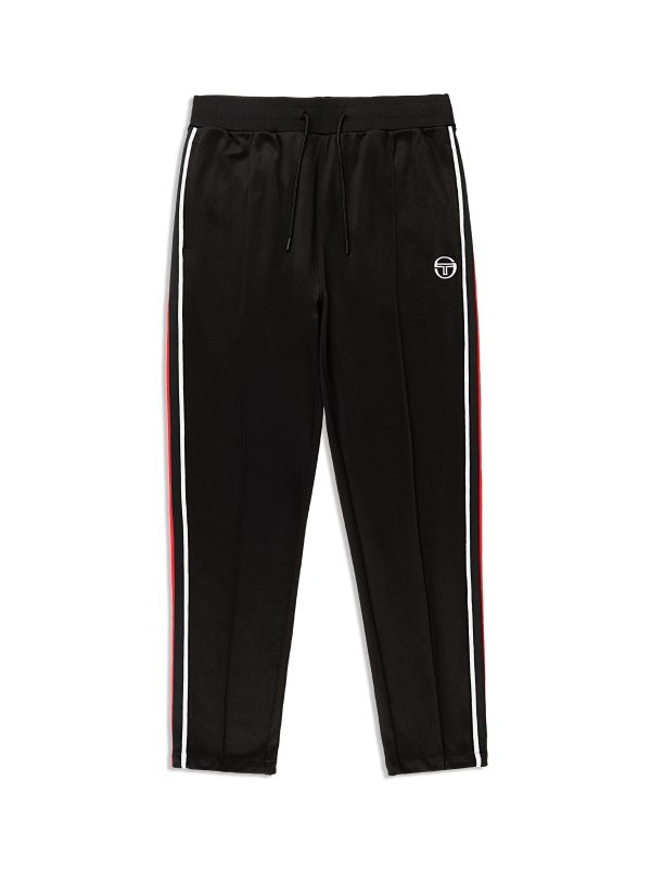 Renshaw Tape Track Pant- Black For Discount