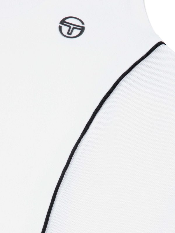 Tessa Scoop Neck Tank- Brilliant White Fashion - Image 4