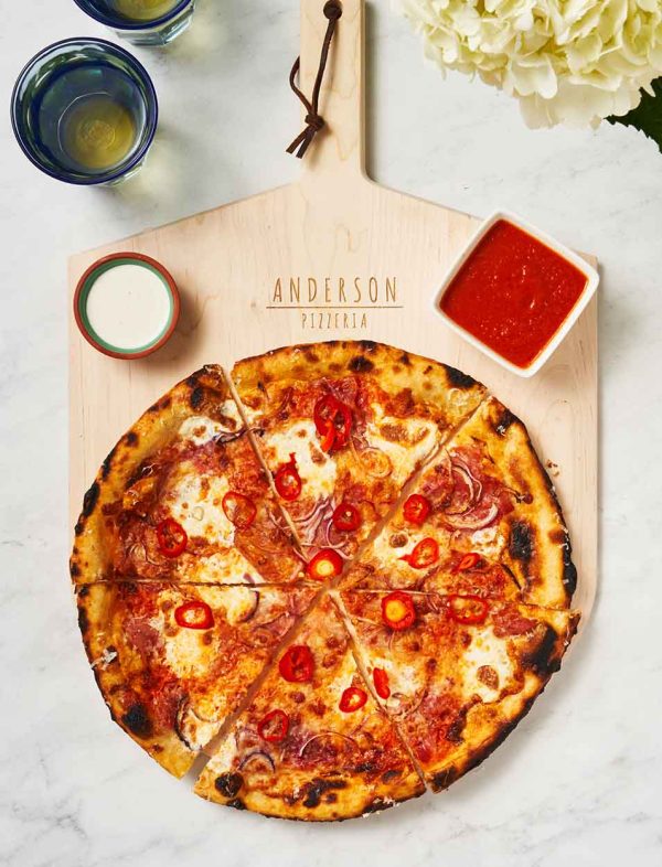 Personalized Maple Wood Pizza Peel 14 x 21  Discount - Image 4