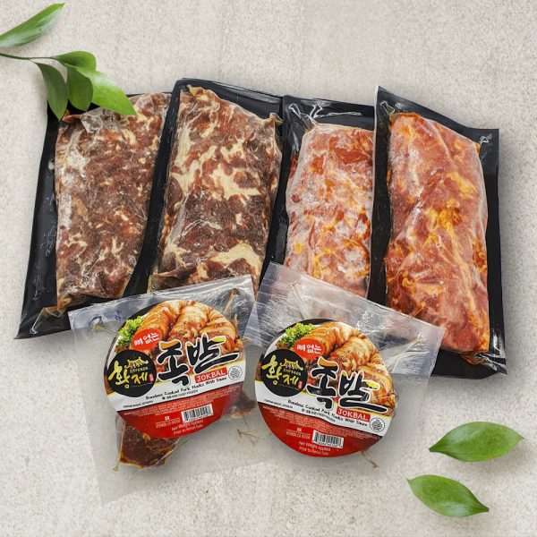 [1Day 무료별도배송] 꽃마肉 - 양념고기&족발 세트 Supply - Image 4