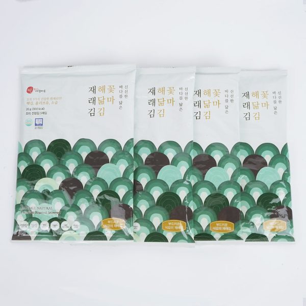 꽃마 - 해닮김 재래김 20g(5매) x 4봉 on Sale - Image 3