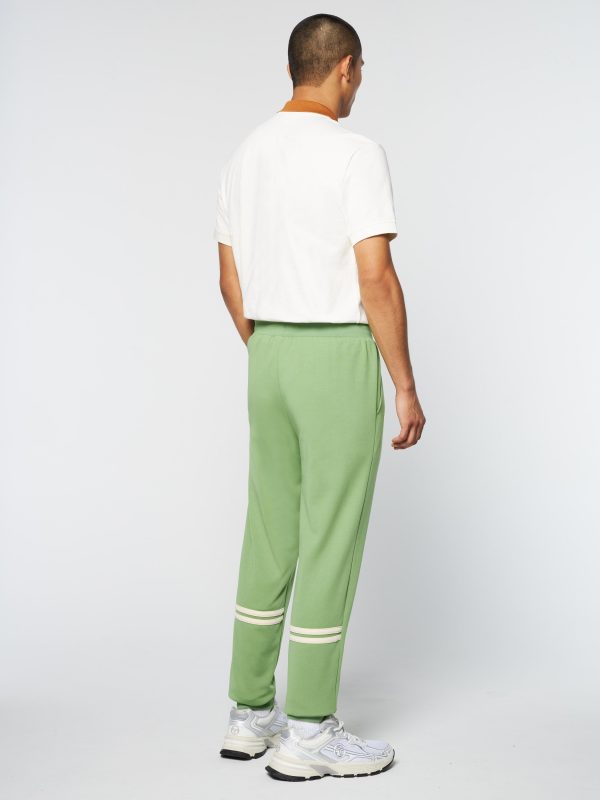 Dallas Track Pant Archivio- Jade Green  Pearl Ivory For Discount - Image 4