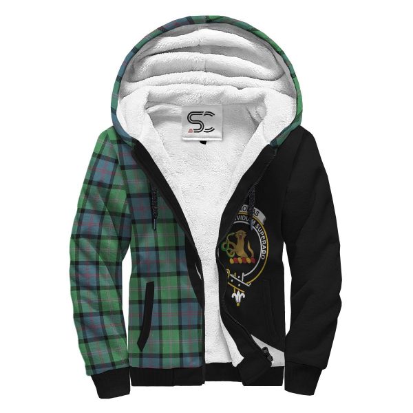 MacThomas Ancient Tartan Crest Sherpa Hoodie - Circle Style Online Hot Sale