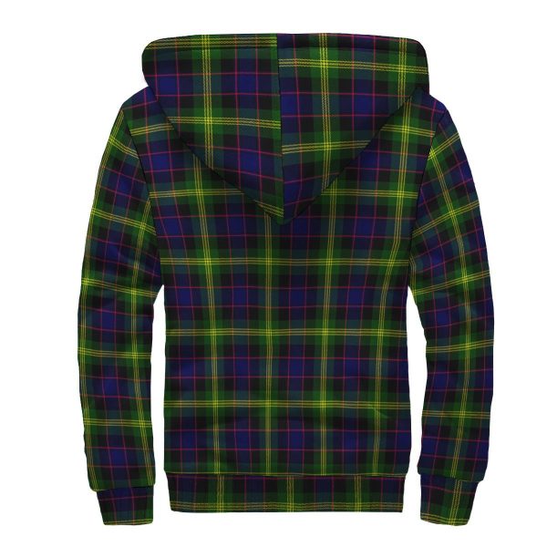 Watson Modern Tartan Crest Sherpa Hoodie For Sale - Image 2