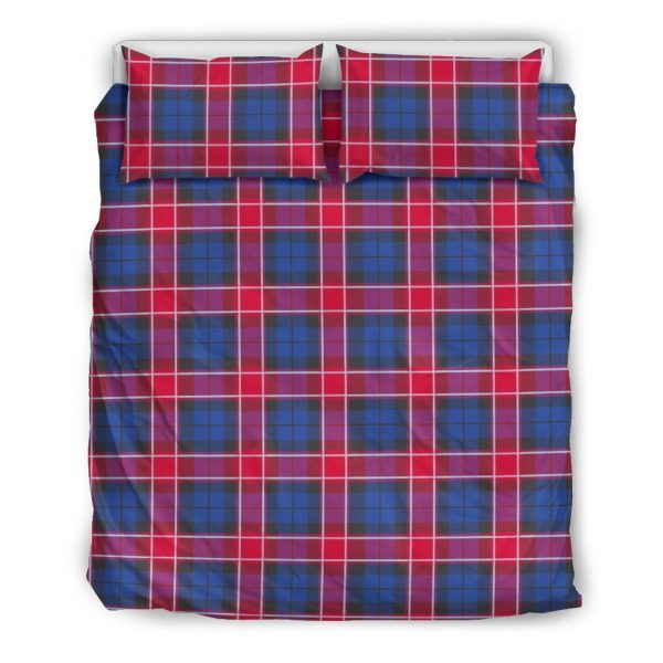 Graham of Menteith Red Tartan Bedding Set Supply - Image 2