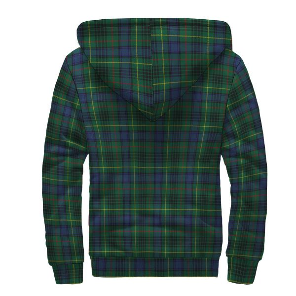Stewart Hunting Modern Tartan Crest Sherpa Hoodie Online Hot Sale - Image 2